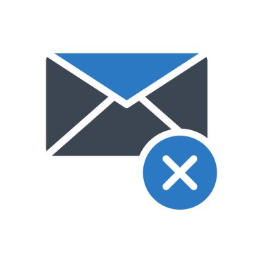 ileti vektör renk simgesi