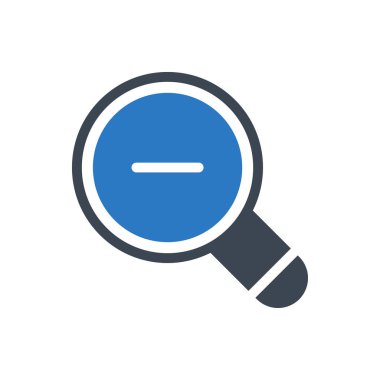 Eksi vektör renk simgesi