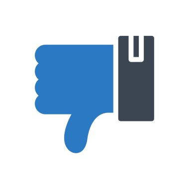 Vektör kabartma renk simgesinin aksine