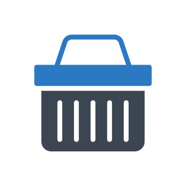 Taşıyıcı vektör renk simgesi