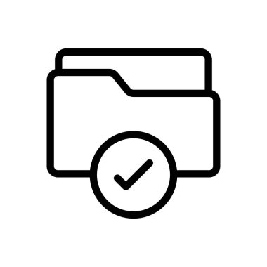 dizin vektörü ince çizgi simgesi