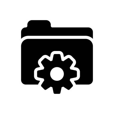 dosya vektör düz simgesi