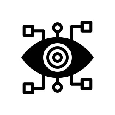 ağ vektörü düz simgesi