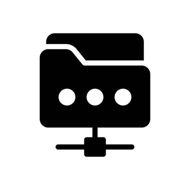 dosya vektör düz simgesi