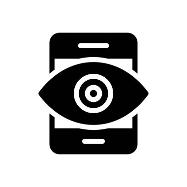 mobil vektör düz simge