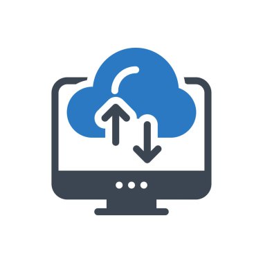 vektör kabartma renk simgesi yükle