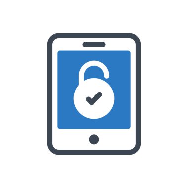 mobil vektör renk simgesi