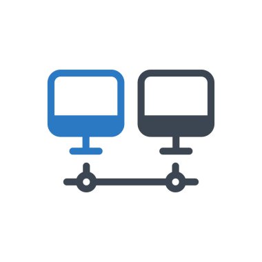 bilgisayar vektörü renk simgesi