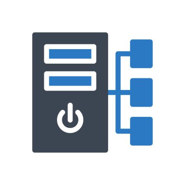 bilgisayar vektörü renk simgesi