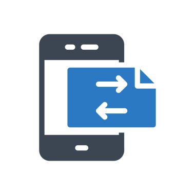 dosya vektör renk simgesi