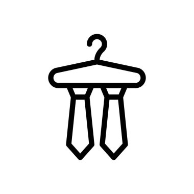 asmak vektör ince çizgi simgesi