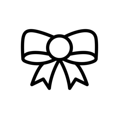 hediye vektörü ince çizgi simgesi