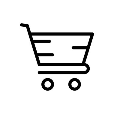 Tramvay vektörü ince çizgi simgesi