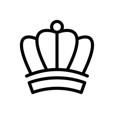 İmparatorluk vektör ince çizgi simgesi