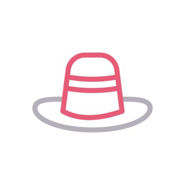 kapsül vektör renk çizgisi simgesi