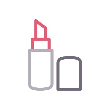 makyaj vektörü renk çizgisi simgesi