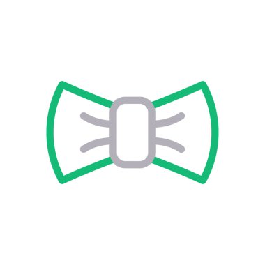 bağlama vektörü renk çizgisi simgesi