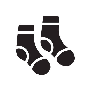 Kumaş vektör simgesi düz simge