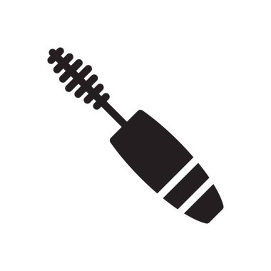 makyaj vektörü simgesi düz simge