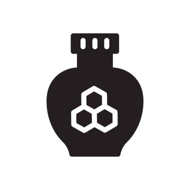 Kavanoz vektör düz simgesi