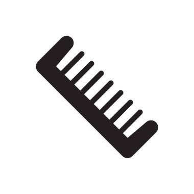 saç vektörü kabartması düz simge