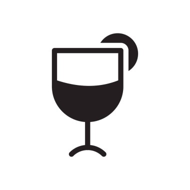 içeçek vektör düz simgesi