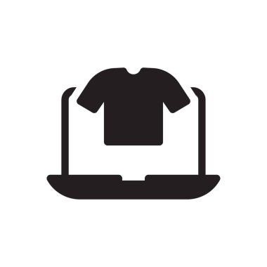 moda vektör düz simgesi