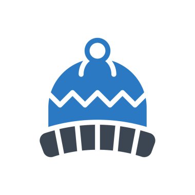 kış vektörü renk simgesi