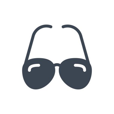 gözlük vektör renk simgesini gizler