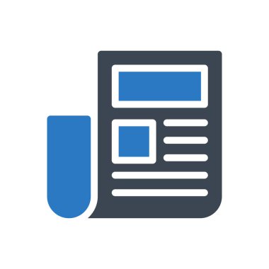 kağıt vektör renk simgesi