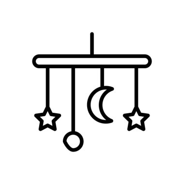 oyuncak vektör ince çizgi simgesi