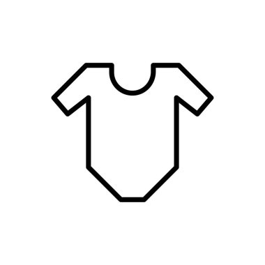 Kumaş vektörü ince çizgi simgesi