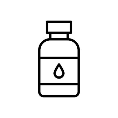 doz vektörü ince çizgi simgesi