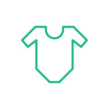 Kumaş vektör renk çizgisi simgesi