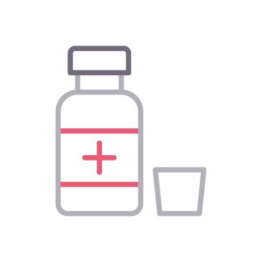 doz vektör renk çizgisi simgesi