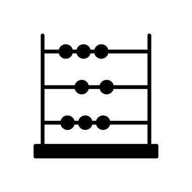 vektör glyph düz simgesini çal