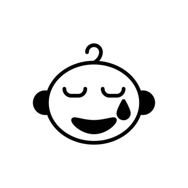 bebek vektör simgesi düz simge