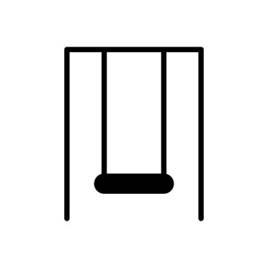 park vektörü simgesi düz simgesi