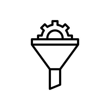 vektör ince çizgi simgesi ayarlanıyor