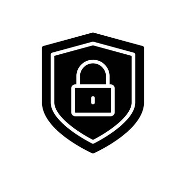 Koruma vektörü simgesi düz simgesi