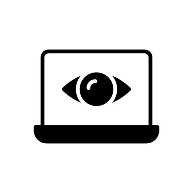 görünür vektör düz simgesi