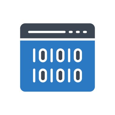 Web sayfası vektör renk simgesi