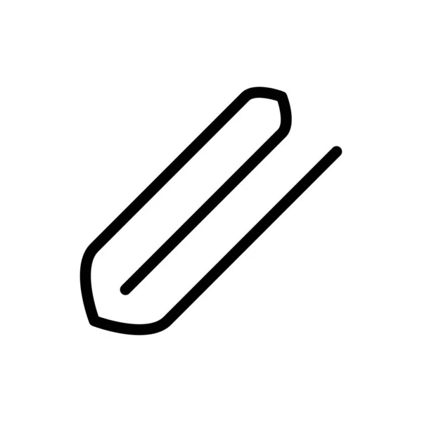 Pinvektor Thin Line Icon — Stockvektor