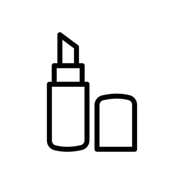 Makeup Vektor Thin Line Symbol — Stockvektor
