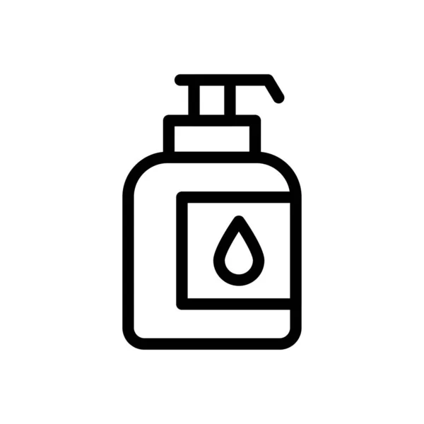 肥皂矢量细线图标 — 图库矢量图片