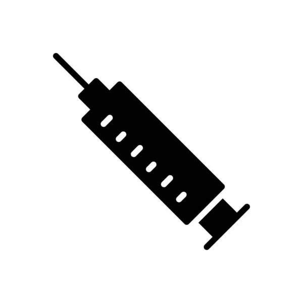 注射器矢量象形扁平图标 — 图库矢量图片