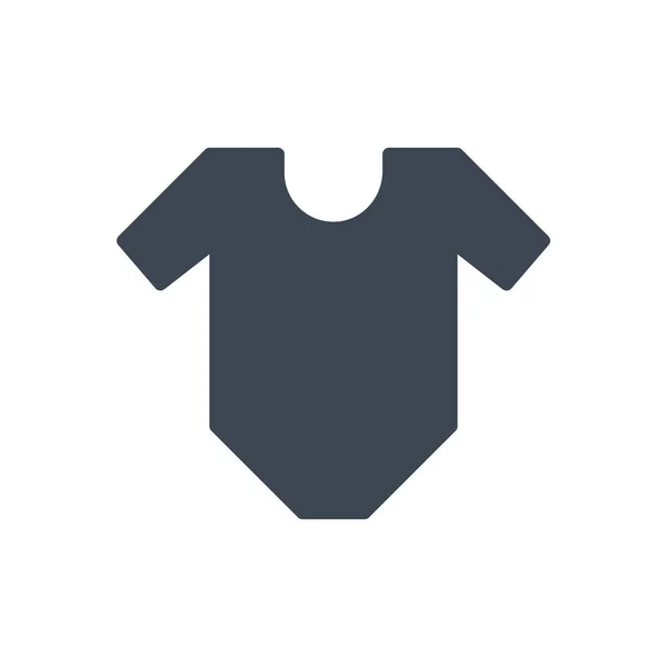 Cloth Vector Glyph Color Icon — Stock Vector