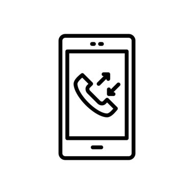 vektör ince çizgi simgesini ara