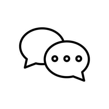 vektör ince çizgi simgesini destekle