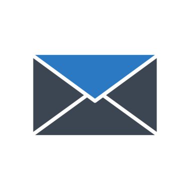 ileti vektör renk simgesi